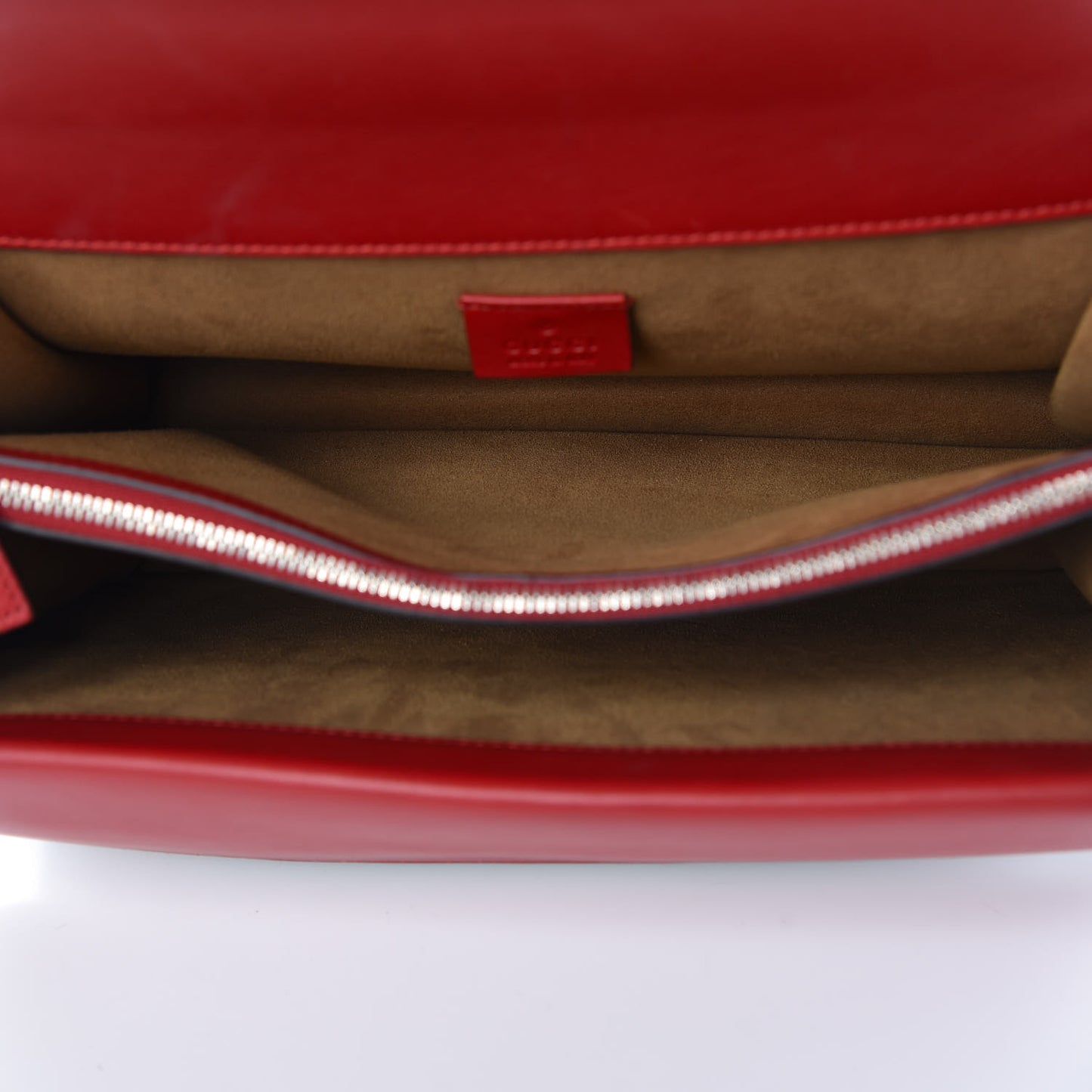 GG Supreme Monogram Arabesque Medium Dionysus Shoulder Bag Hibiscus Red
