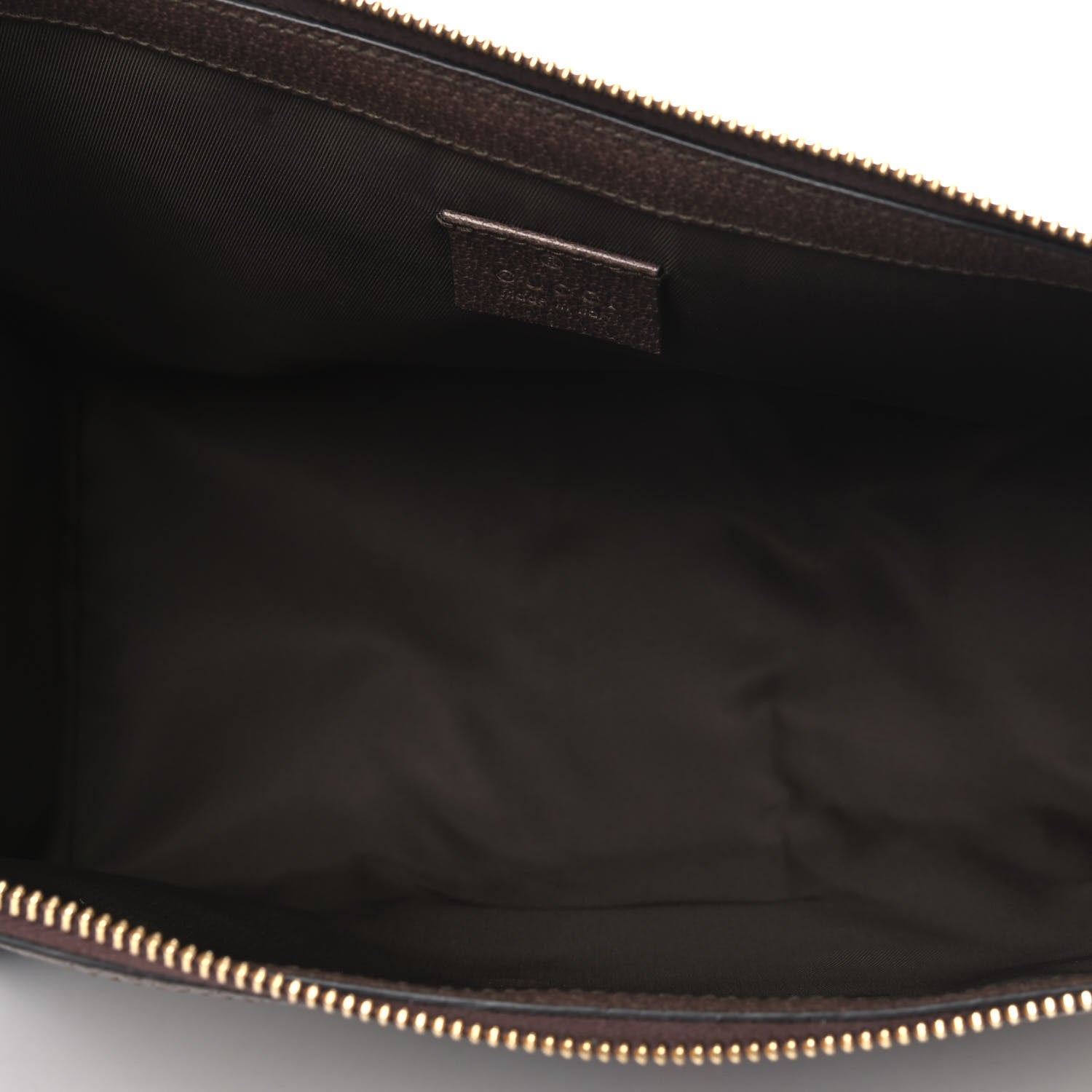 Gucci GG Supreme Monogram Web Large Ophidia Cosmetic Case Beige New Acero 4 of 5