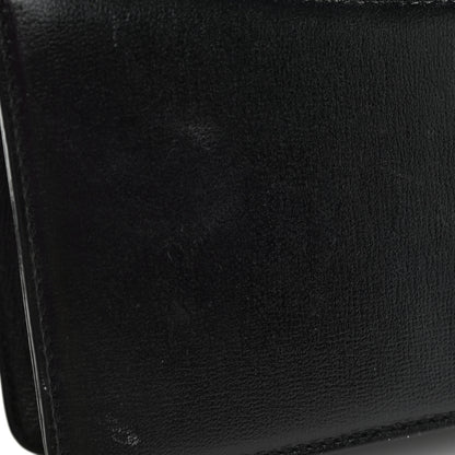 Gucci Textured Calfskin Small Torchon GG Ring Shoulder Bag Black 12 of 14