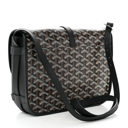 Goyard Goyardine Belvedere II MM Messenger Bag Black 2 of 9