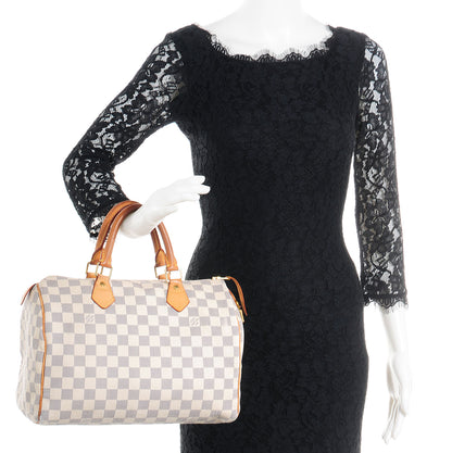 Louis Vuitton Damier Azur Speedy 30 2 of 8