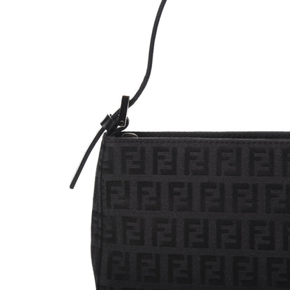 Fendi Zucchino Pochette Black 9 of 9