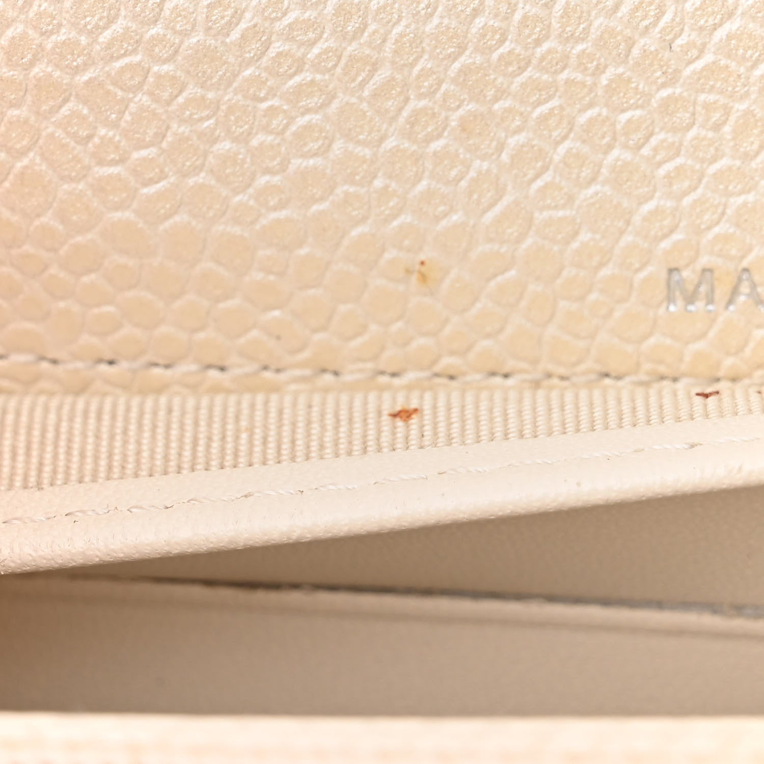 Chanel Caviar Quilted Large Flap Wallet Ivory 10 of 15
