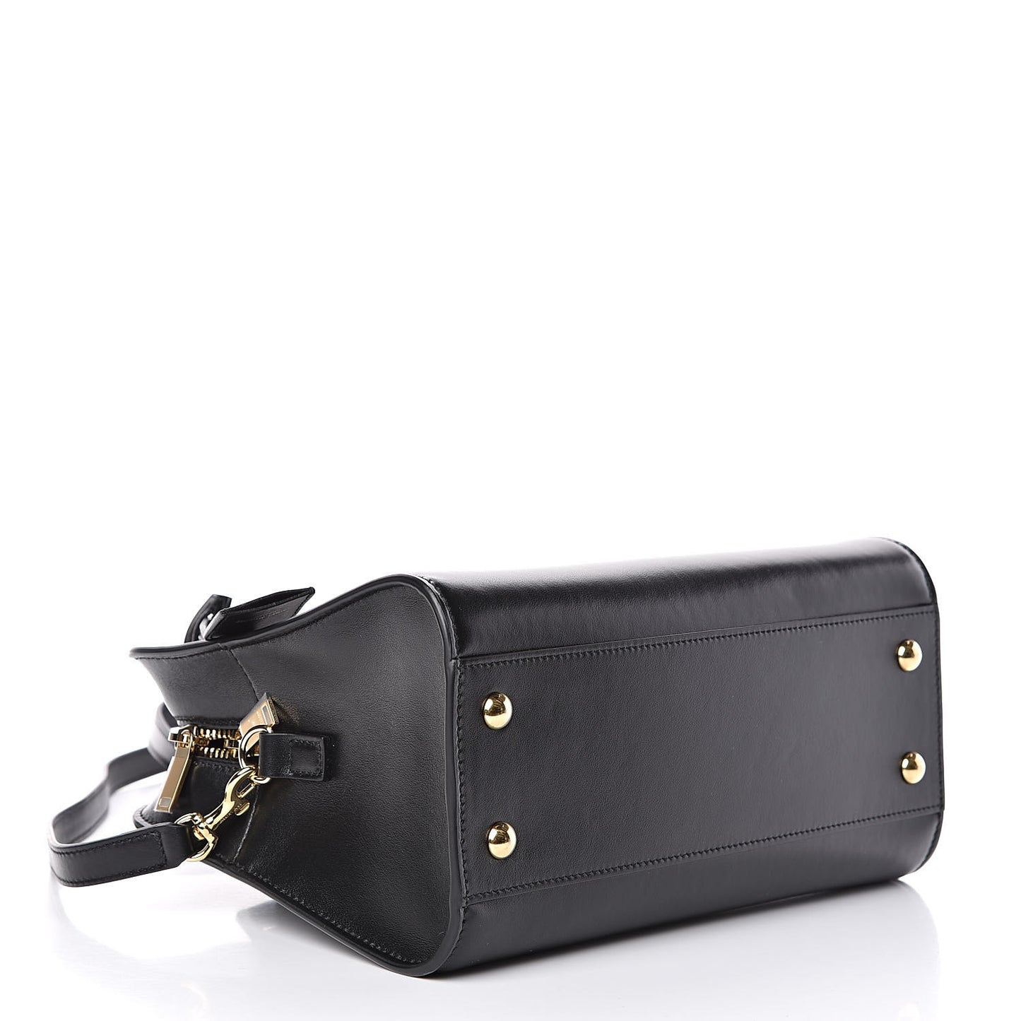 Calfskin Monogram Baby Cabas Black