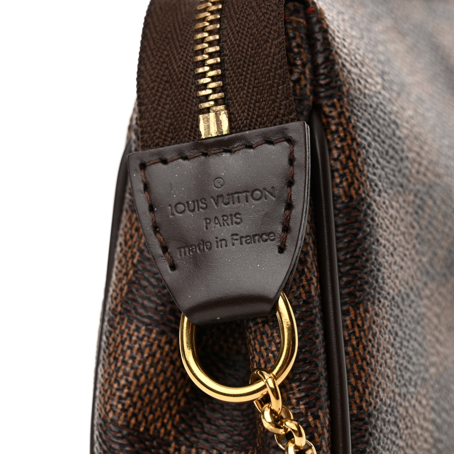 Louis Vuitton Damier Ebene Eva Clutch 6 of 14