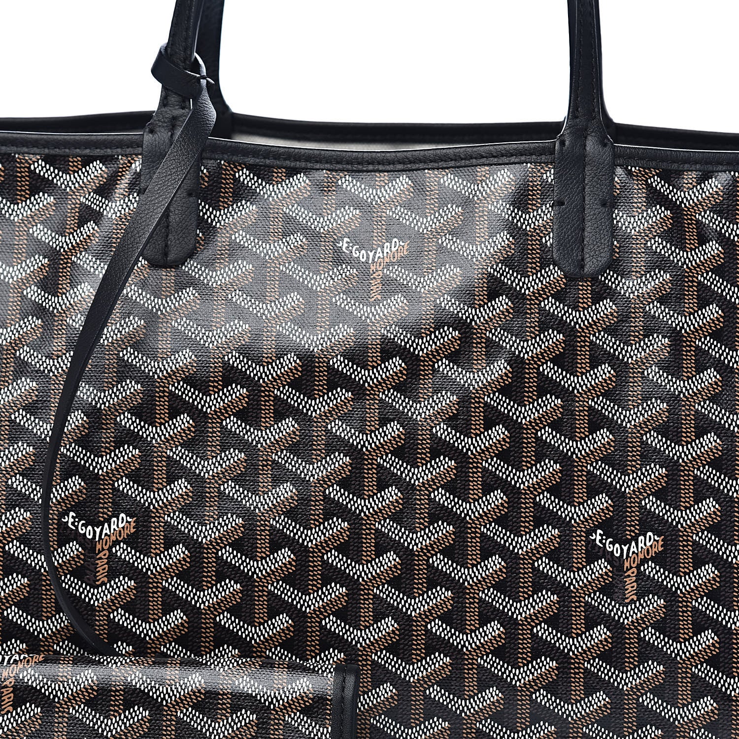 Goyard Goyardine Saint Louis PM Black 11 of 11
