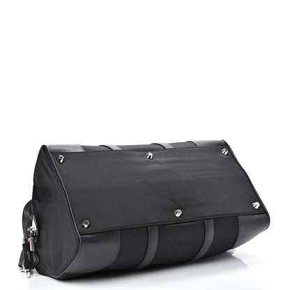 Prada Tessuto Nylon Saffiano Duffle Bag Black 3 of 11