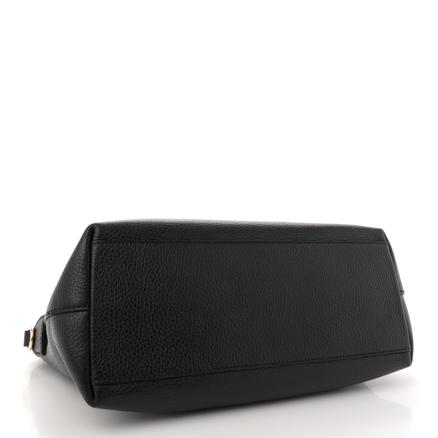 Gucci Dollar Calfskin GG Charm Satchel Black 4 of 10