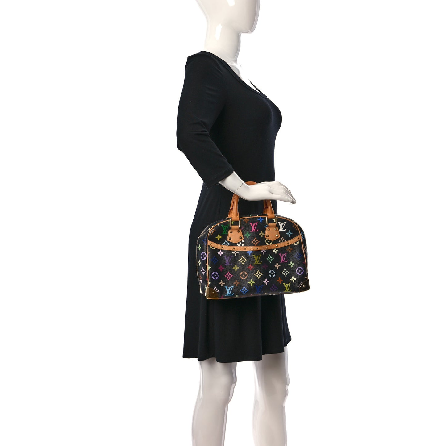 Monogram Multicolor Trouville Black