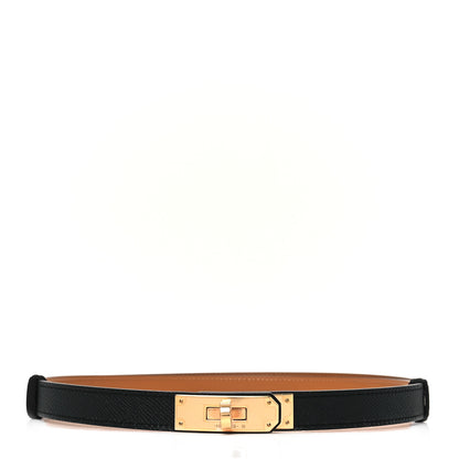 Hermes Epsom Kelly Belt Black 1 of 4