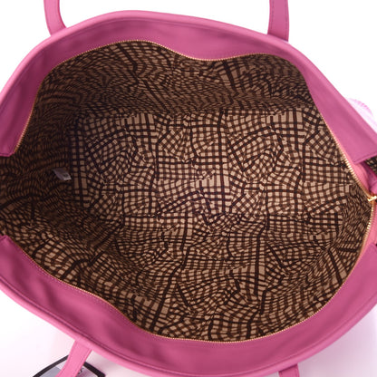 MCM Visetos Large Anya Shopper Tote Pink 5 of 7
