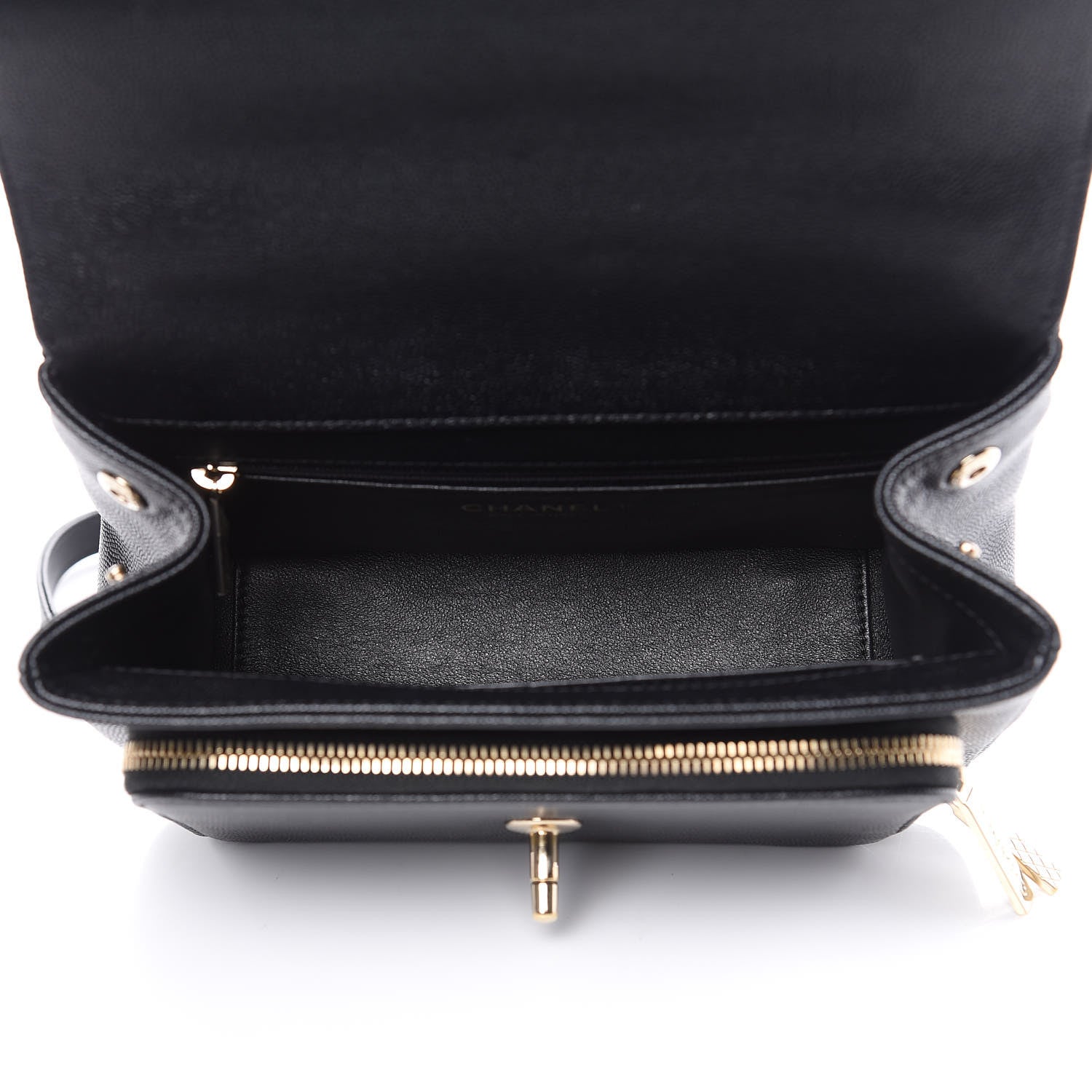Chanel Caviar Quilted Medium Business Affinity Flap Black 5 of 10