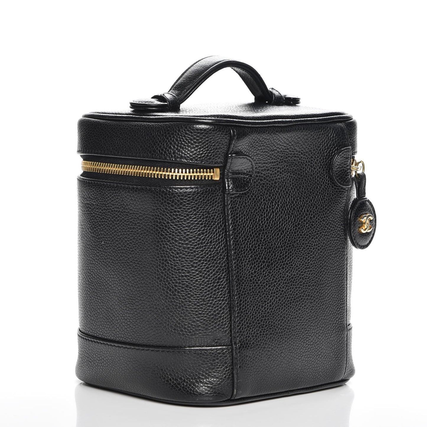 Caviar Cosmetic Vanity Bag Black