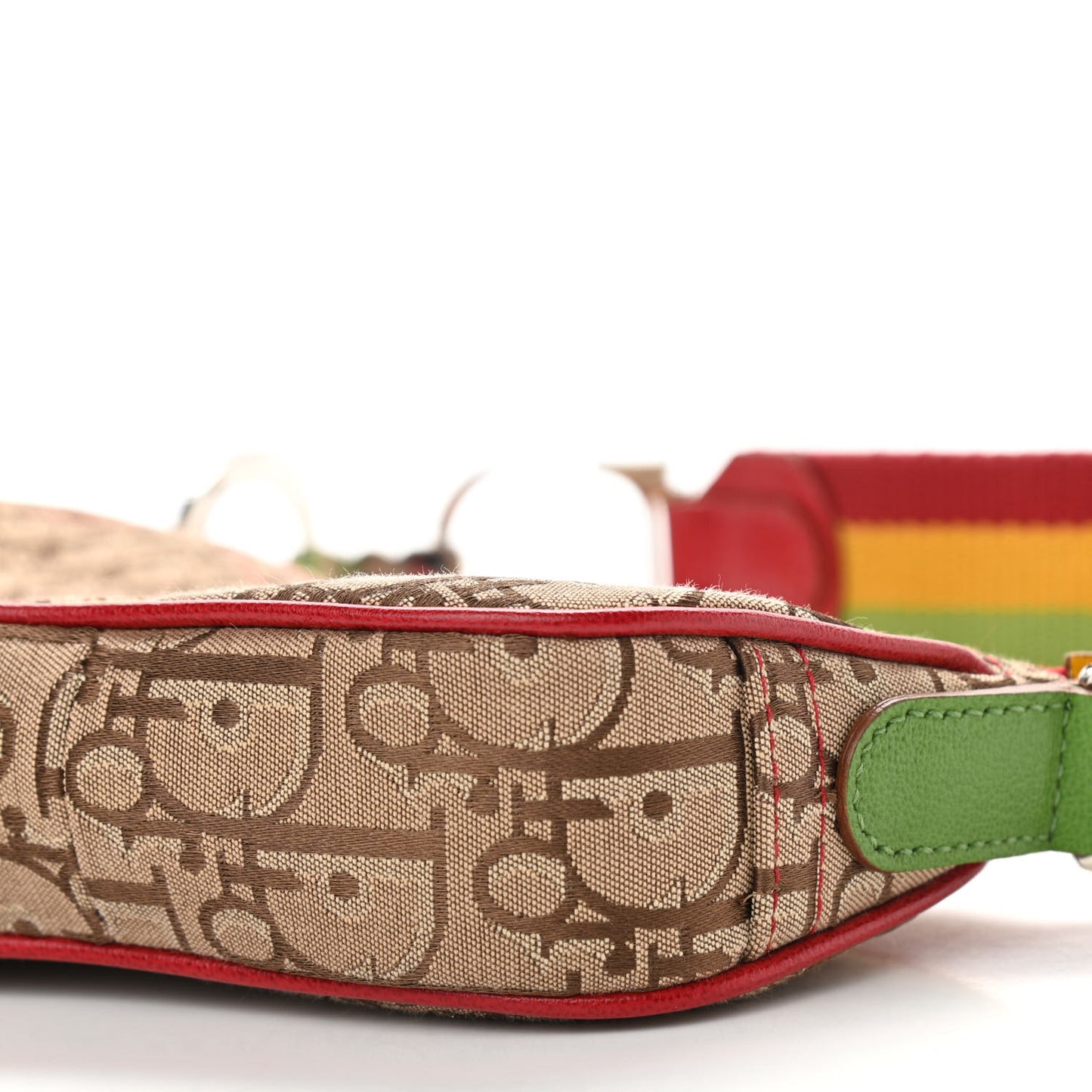 Monogram Rasta Saddle Pochette Beige