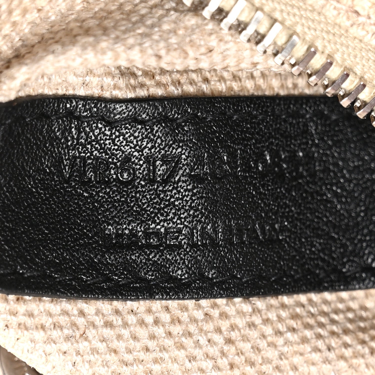 Saint Laurent Linen Calfskin Small Rive Gauche Tote Greggio Natural 7 of 10