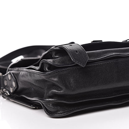 Proenza Schouler Lambskin PS1 Mini Pouch Messenger Black 9 of 11
