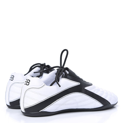 Balenciaga Polyurethane Womens Zen Sneakers 36 White Black 4 of 8