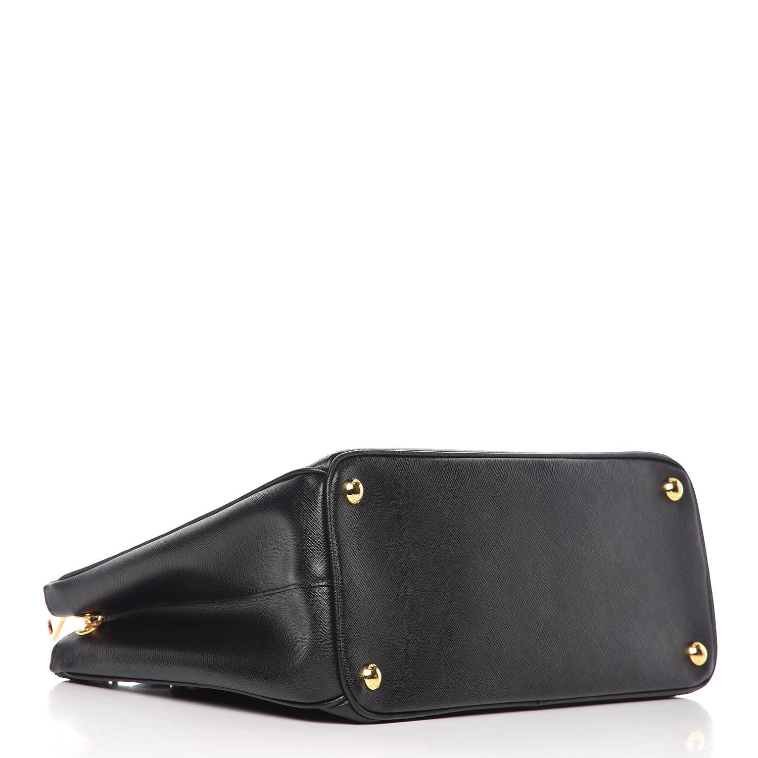 Prada Saffiano Medium Galleria Double Zip Tote Black 4 of 12