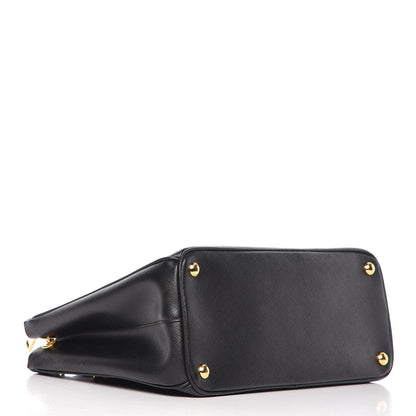 Prada Saffiano Medium Galleria Double Zip Tote Black 4 of 12