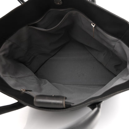 Chanel Calfskin Tall Cerf Tote Dark Grey 5 of 11