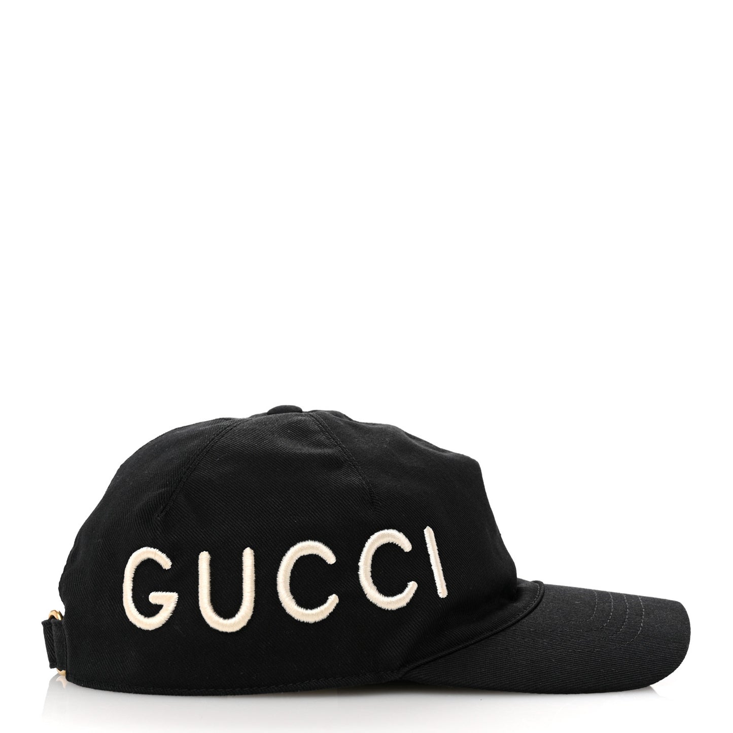 Cotton Loved Gucci Baseball Hat M Black