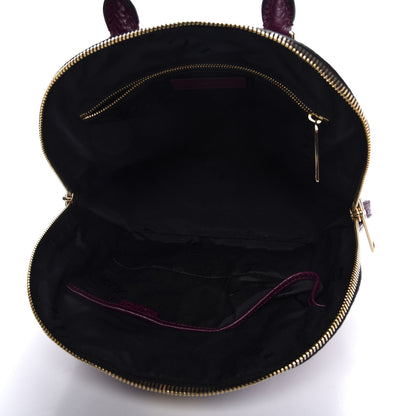 Burberry Heritage Grain Medium Orchard Bowling Bag Damson Magenta 5 of 13