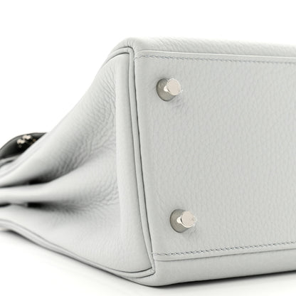 Hermes Togo Kelly Retourne 28 Gris Pale 9 of 10