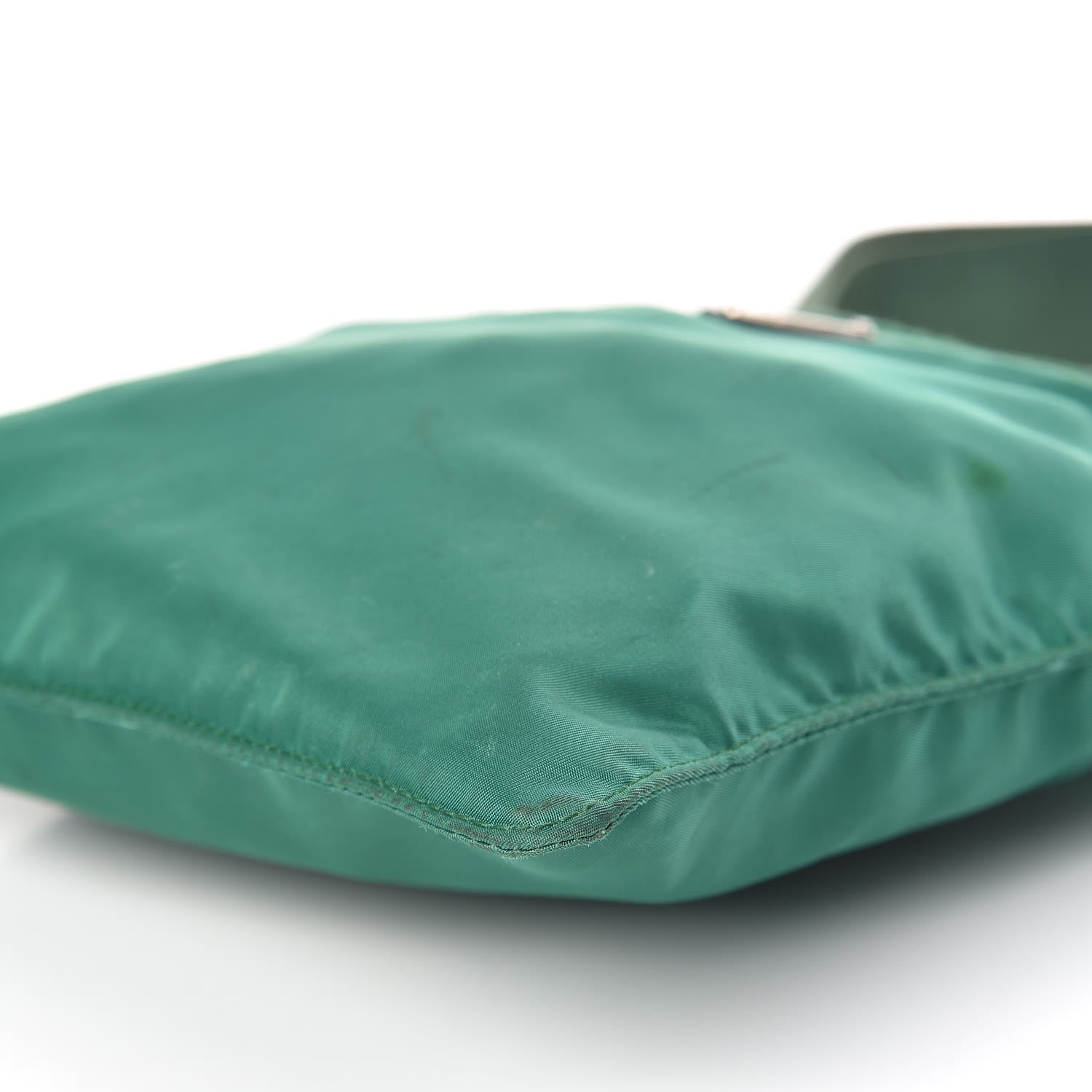 Prada Nylon Vela Flat Messenger Bag Oleandro 10 of 15