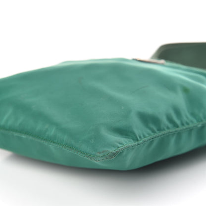 Prada Nylon Vela Flat Messenger Bag Oleandro 10 of 15