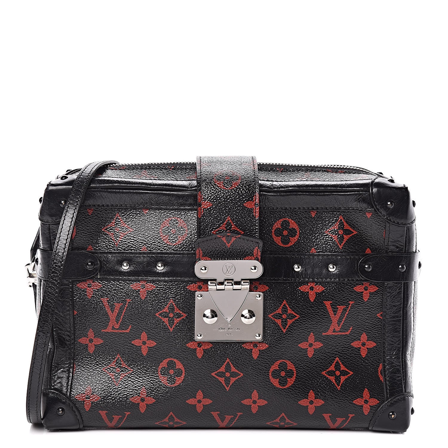 Louis Vuitton Monogram Petite Malle Soft MM Infrarouge 1 of 12