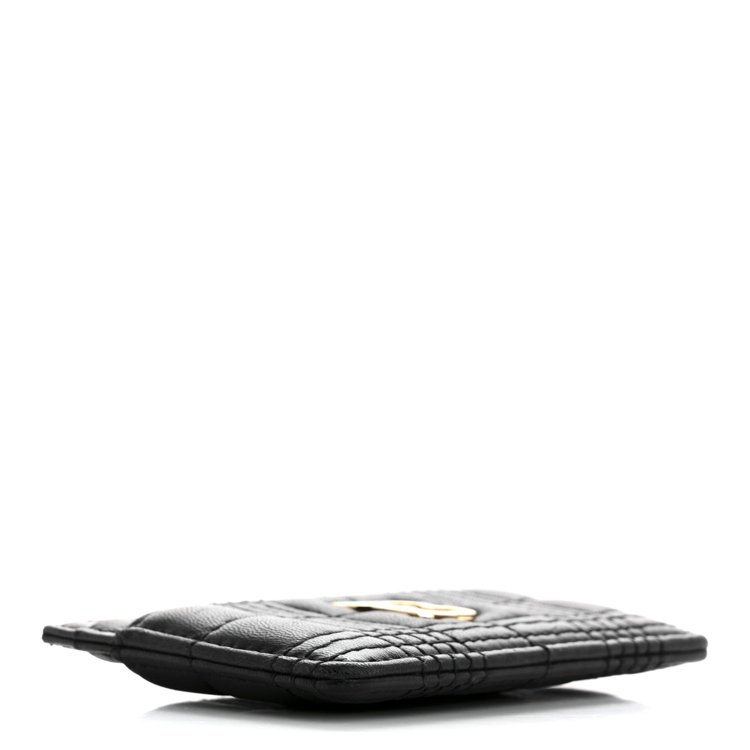 Burberry Lambskin Quilted Small Lola Card Holder Black 4 of 12
