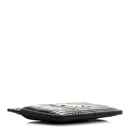 Burberry Lambskin Quilted Small Lola Card Holder Black 4 of 12