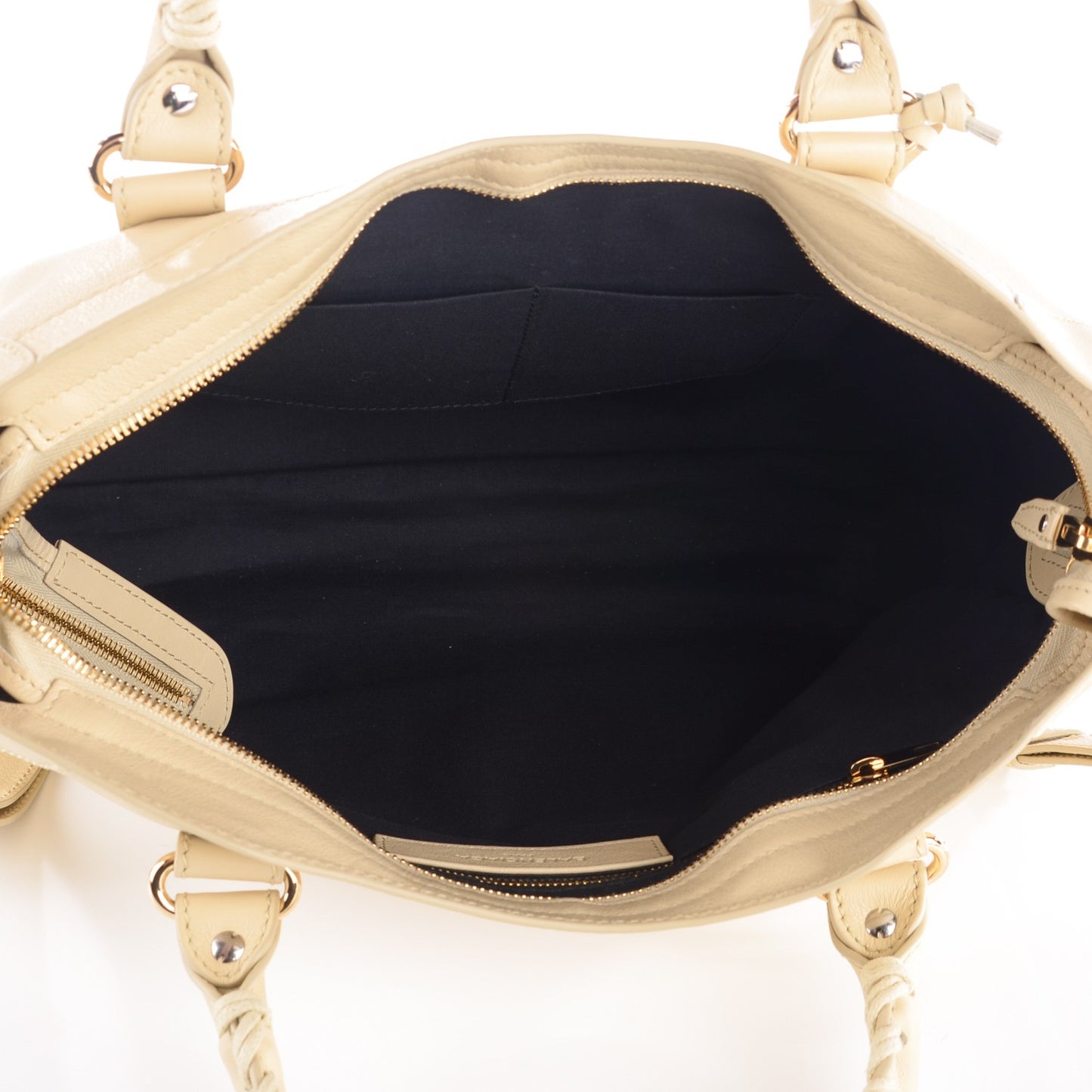 Veau Amp Plate Gold Hardware City Beige Argile