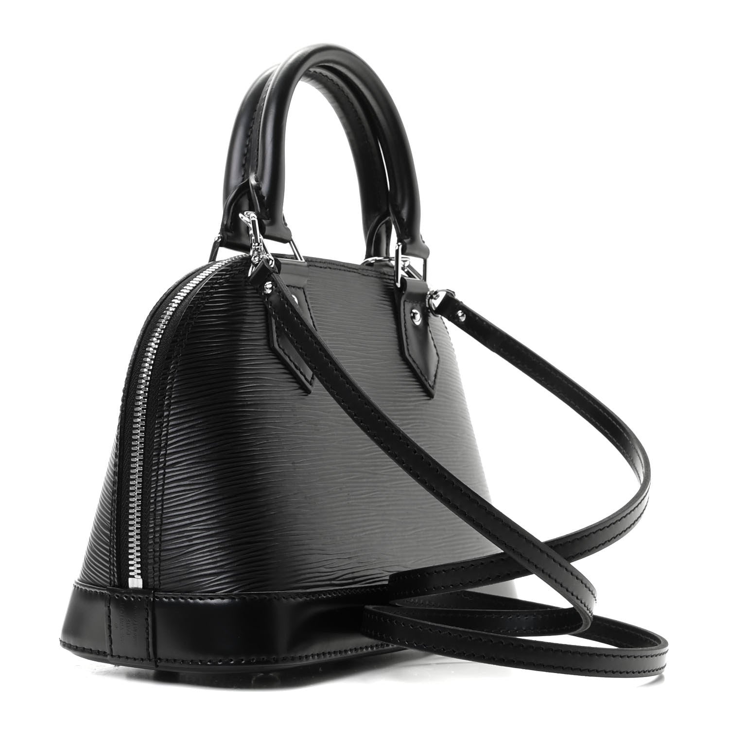 Louis Vuitton Epi Alma BB Black 3 of 14