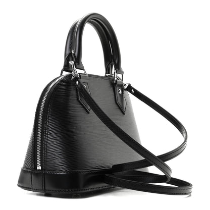 Louis Vuitton Epi Alma BB Black 3 of 14