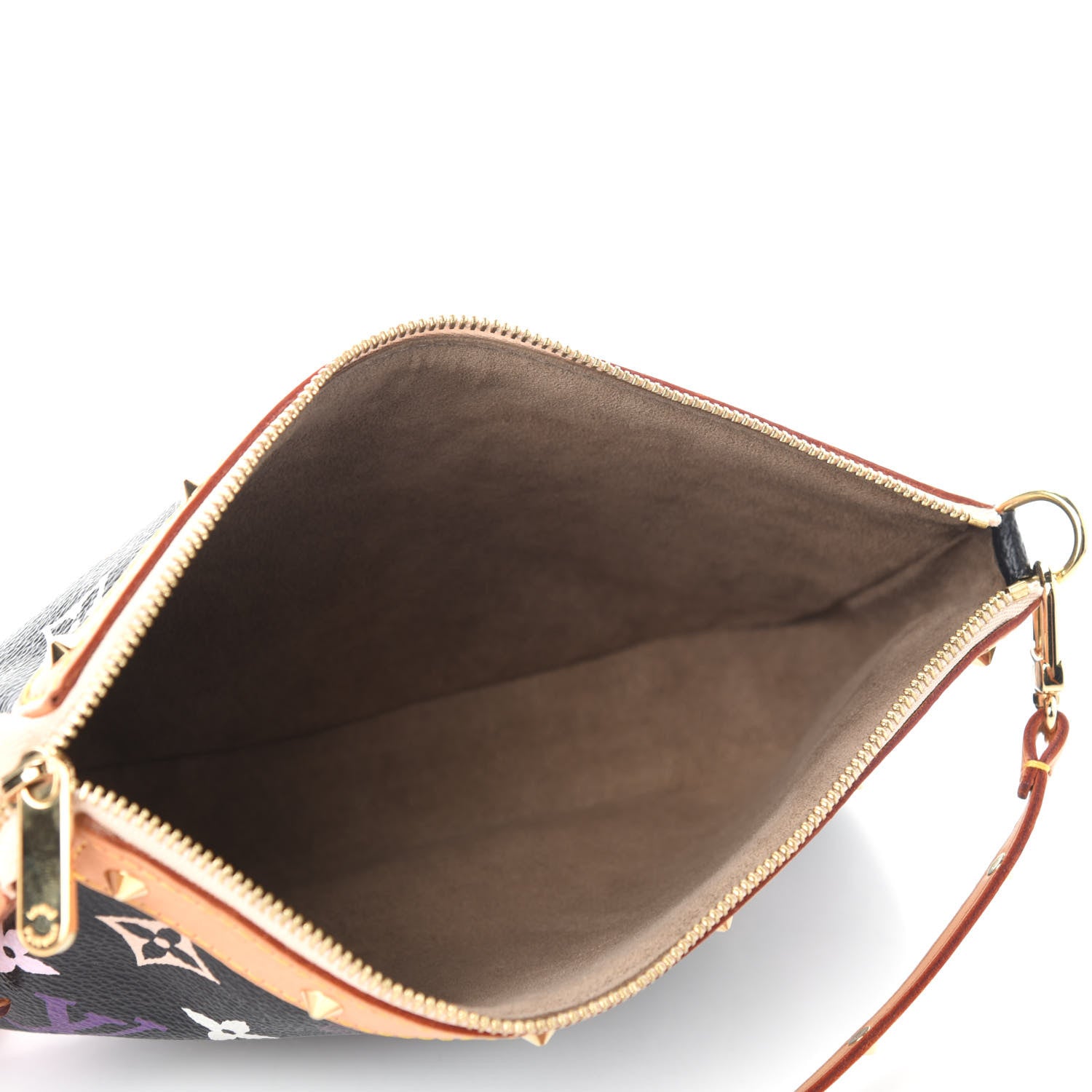 Louis Vuitton Monogram Multicolor Pochette Accessories Black 5 of 11