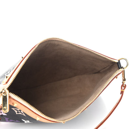 Louis Vuitton Monogram Multicolor Pochette Accessories Black 5 of 11