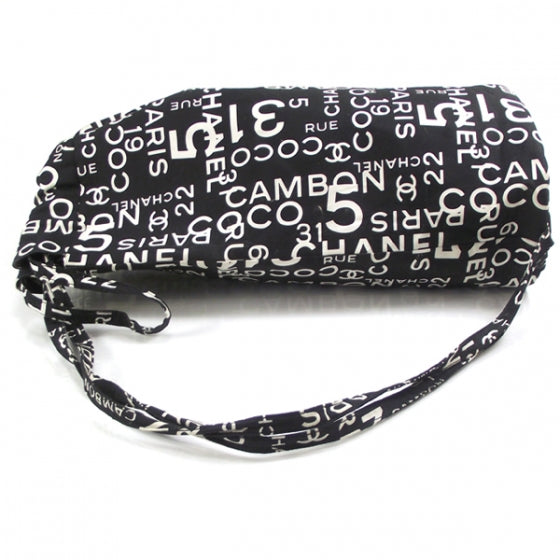 Chanel Canvas COCO Beach Bag Backpack Black 5 of 10