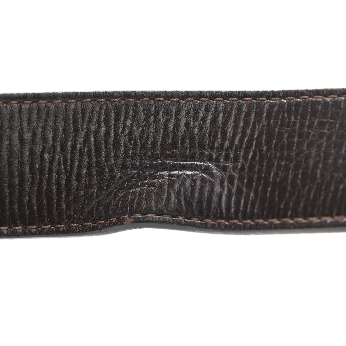 Utah LV Initiales 40mm Belt 90 36 Coffee