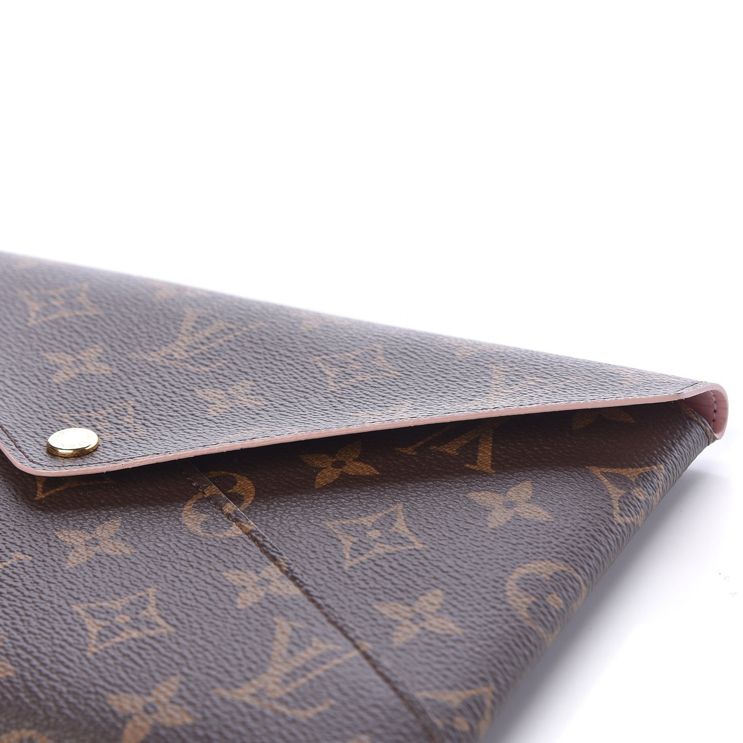 Monogram Large Kirigami Pochette Insert Rose Ballerine