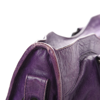 Balenciaga Agneau Classic Hardware City Dark Violet 16 of 19