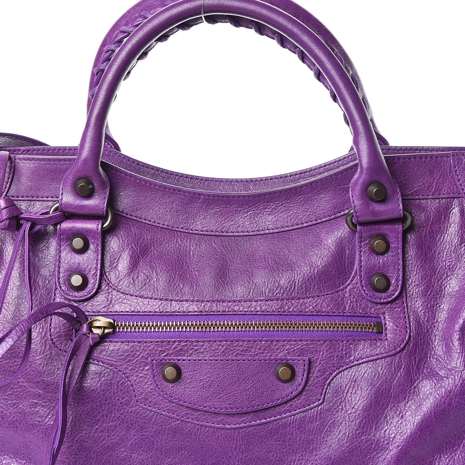 Balenciaga Agneau Classic Hardware City Ultraviolet 10 of 12