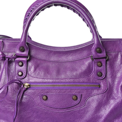 Balenciaga Agneau Classic Hardware City Ultraviolet 10 of 12