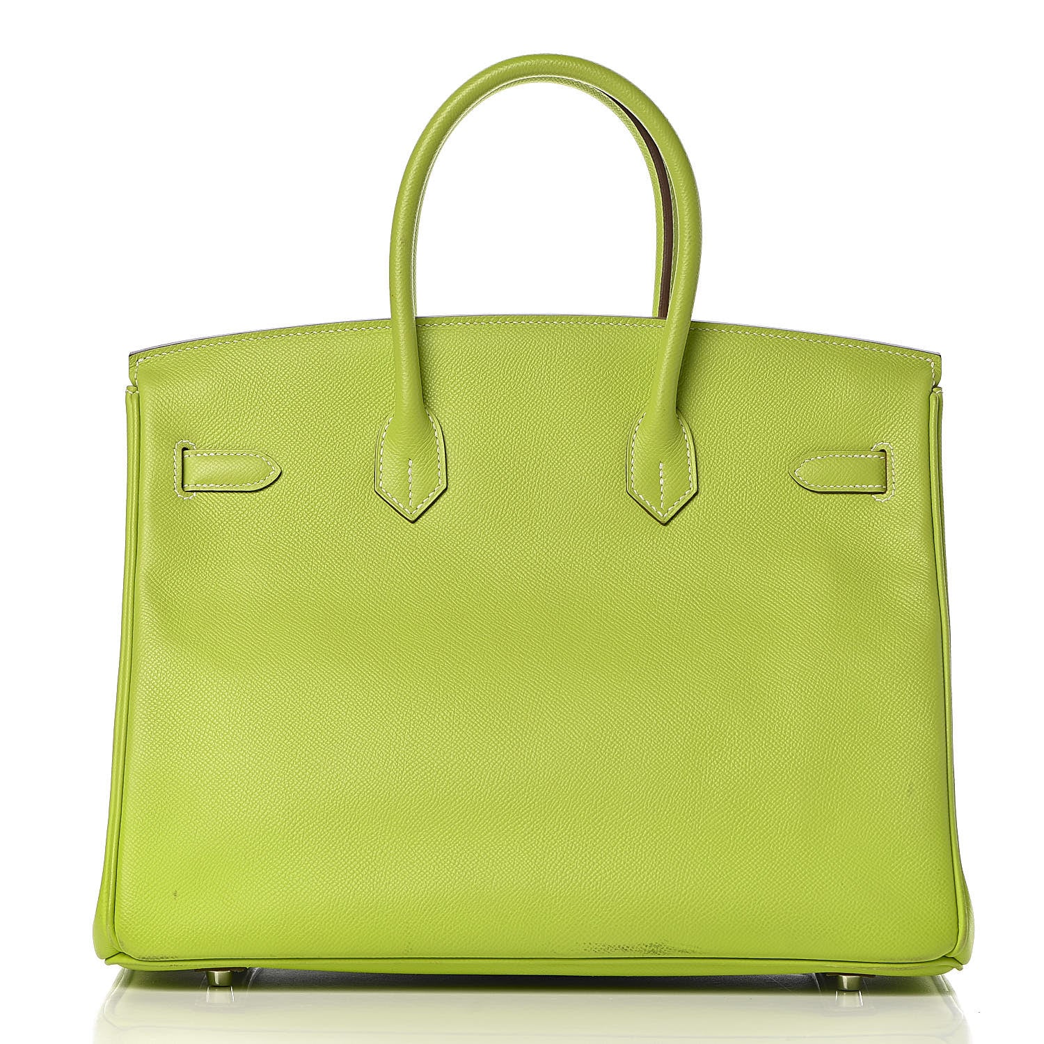 Hermes Epsom Candy Birkin 35 Kiwi Lichen 23 of 41