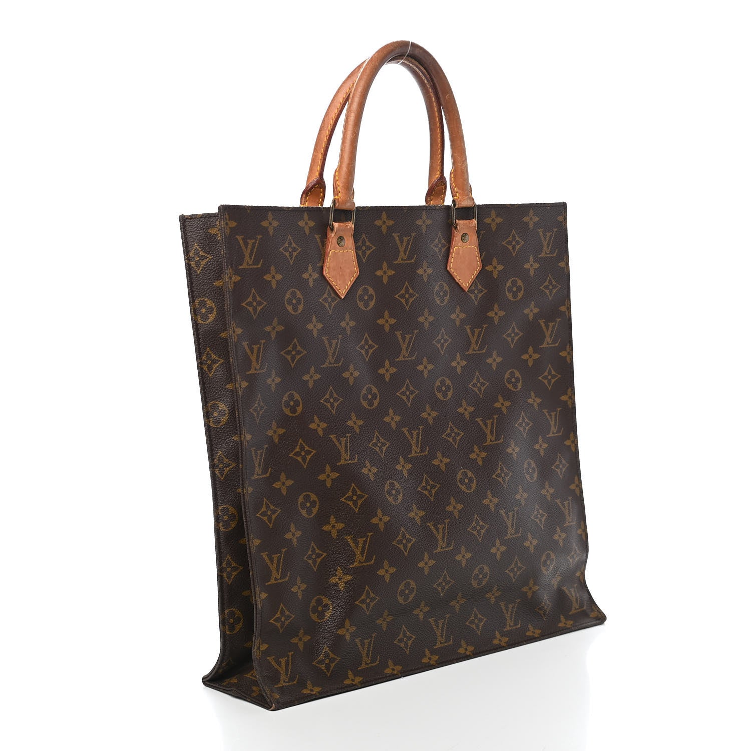 Louis Vuitton Monogram Sac Plat 3 of 9