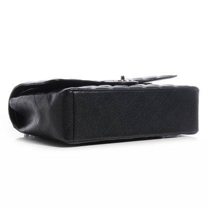 Chanel Caviar Quilted Maxi Double Flap Black 4 of 11