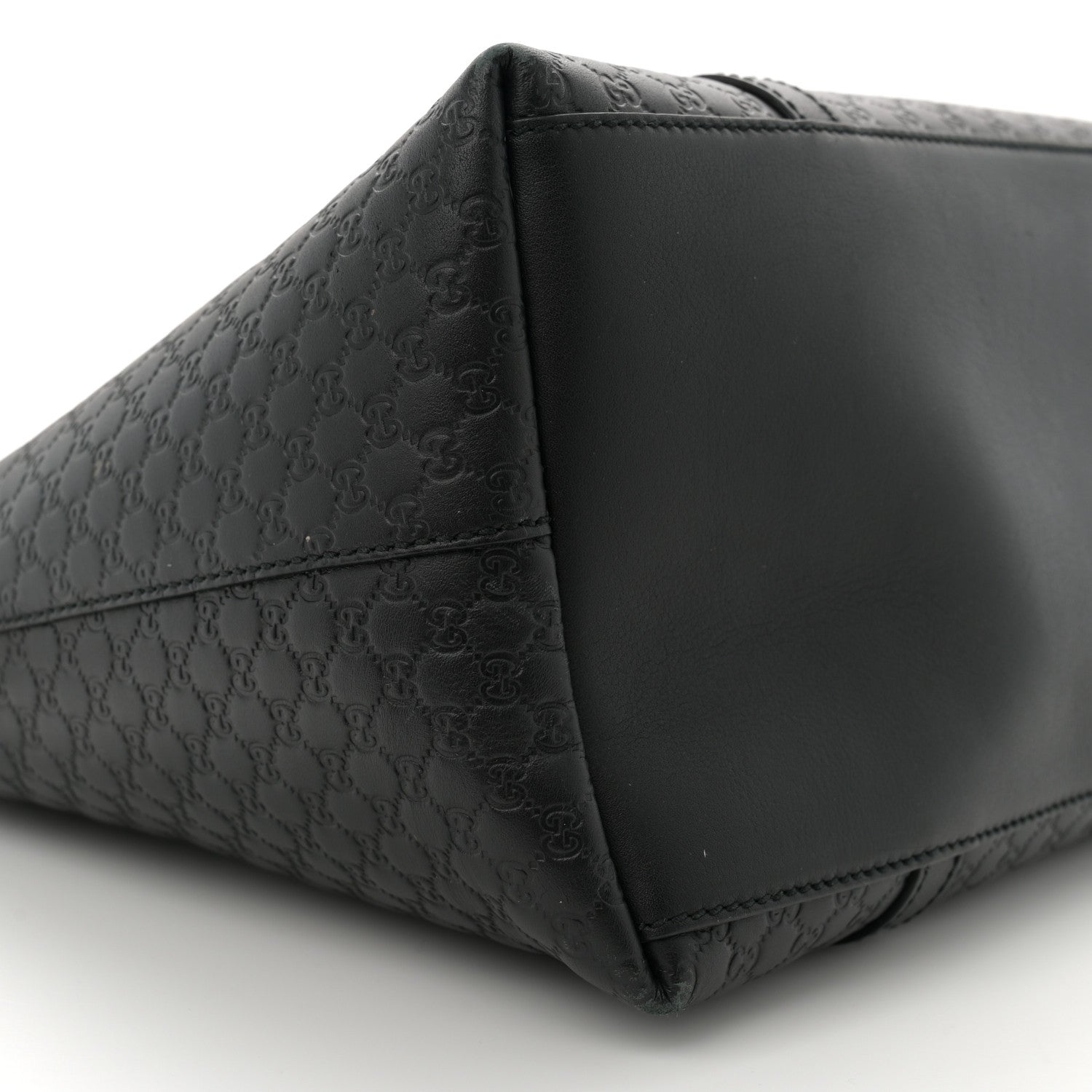 Gucci Soft Microguccissima Large Dome Satchel Black 9 of 11