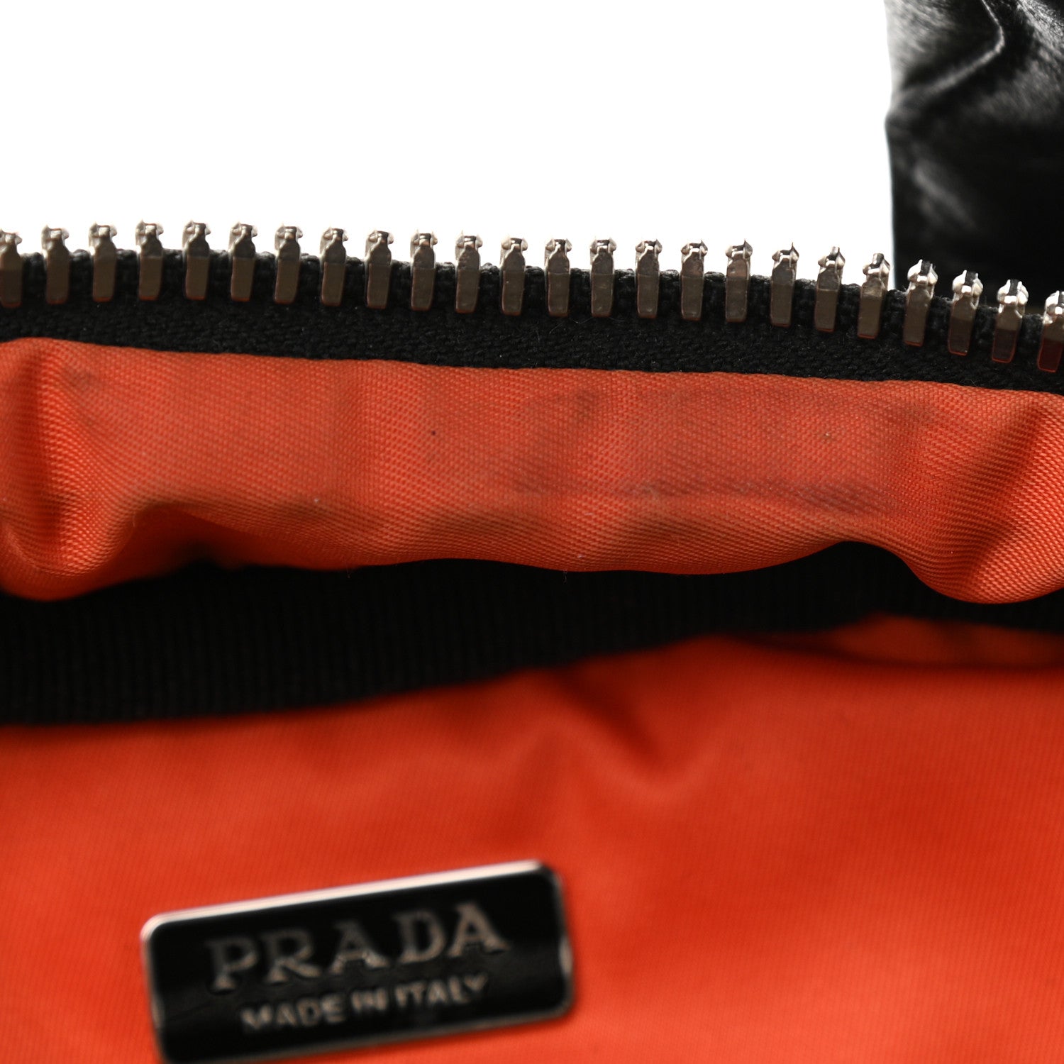 Prada Tessuto Nylon Pocket Top Handle Cargo Bag Mimetico Black