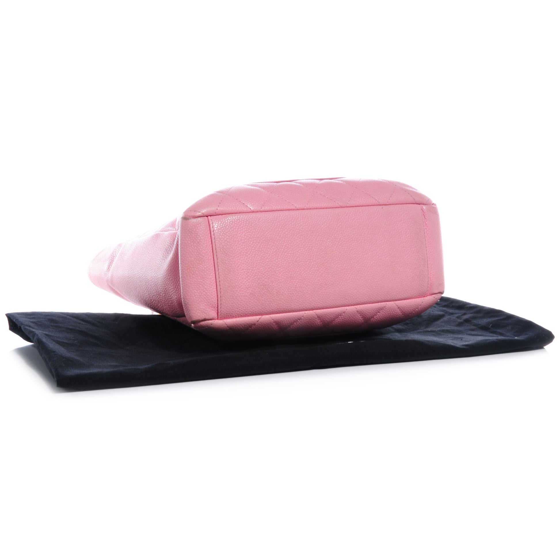 Chanel Caviar Petit Shopping Tote PST Pink 4 of 7