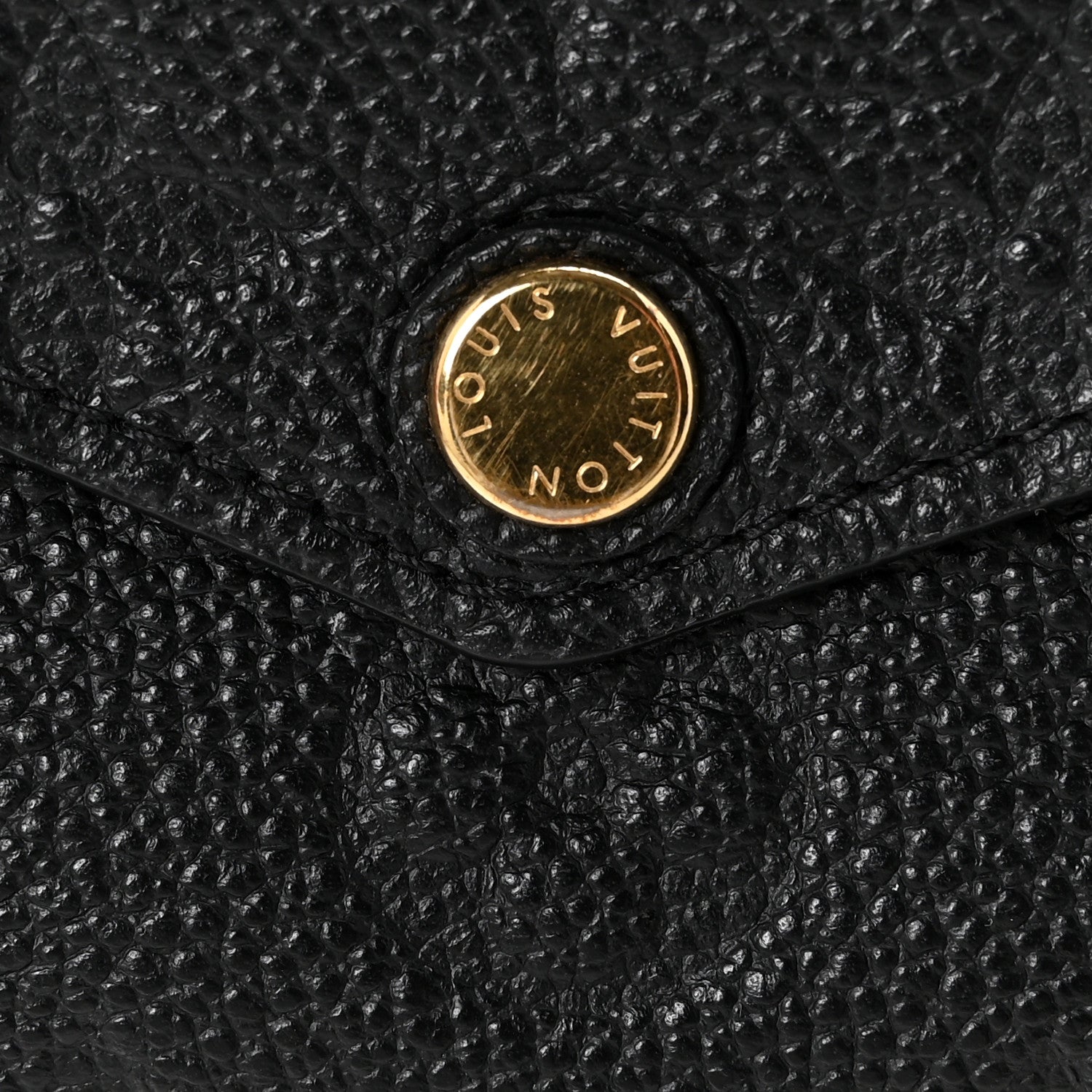 Louis Vuitton Empreinte Pochette Felicie Chain Wallet Black 10 of 15